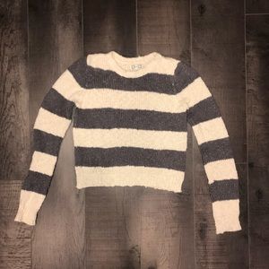 Stripped knit sweater